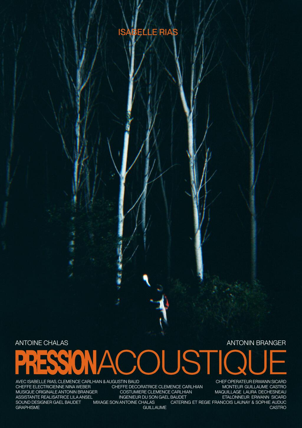 Filmposter for Pression Acoustique